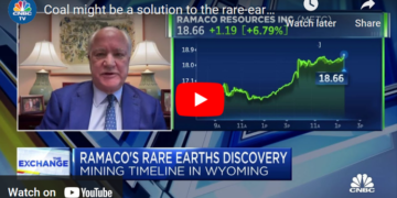 Ramaco’s Atkins on CNBC discuses REEs